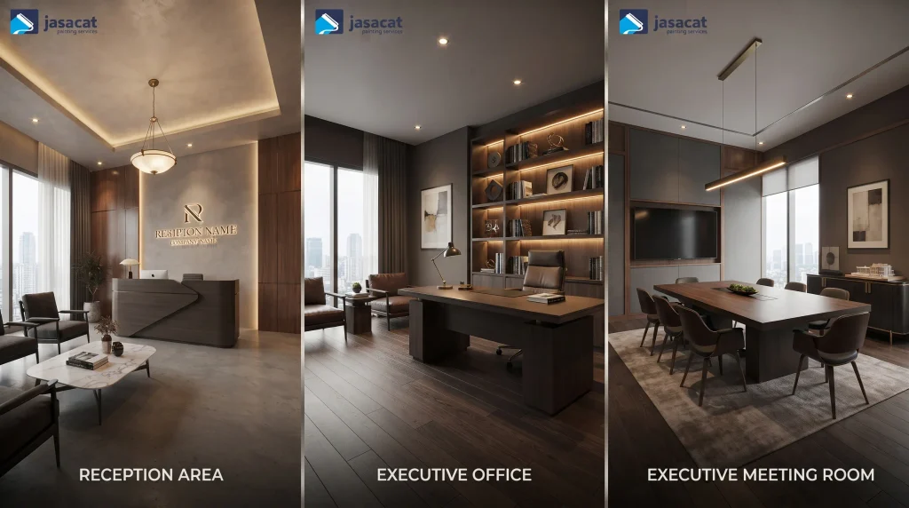 warna dinding kantor profesional