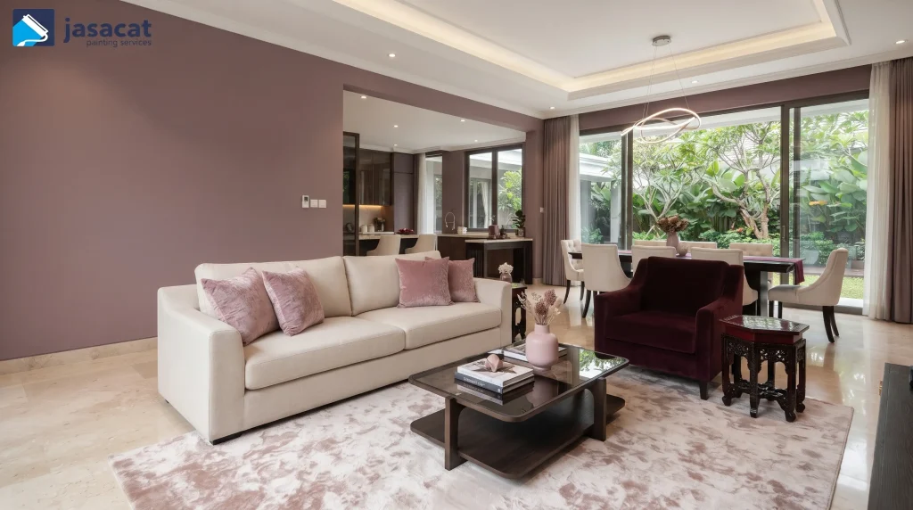 Warna Furnitur untuk Interior Mauve