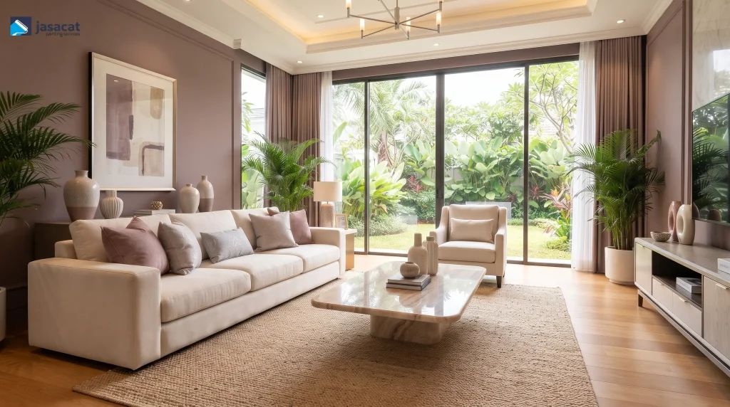 Warna Furnitur untuk Interior Mauve