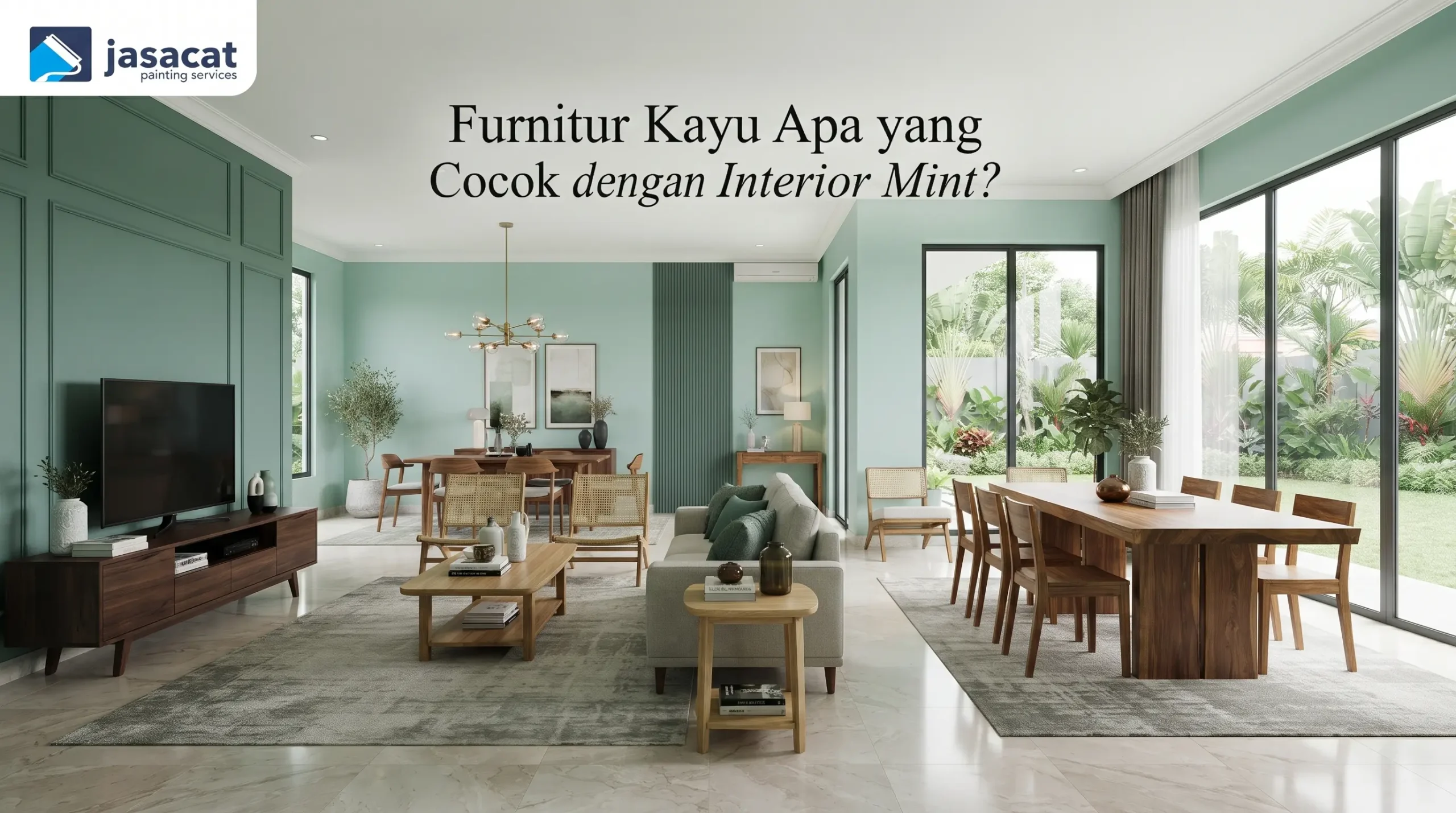 Furnitur Kayu Apa yang Cocok dengan Interior Mint?