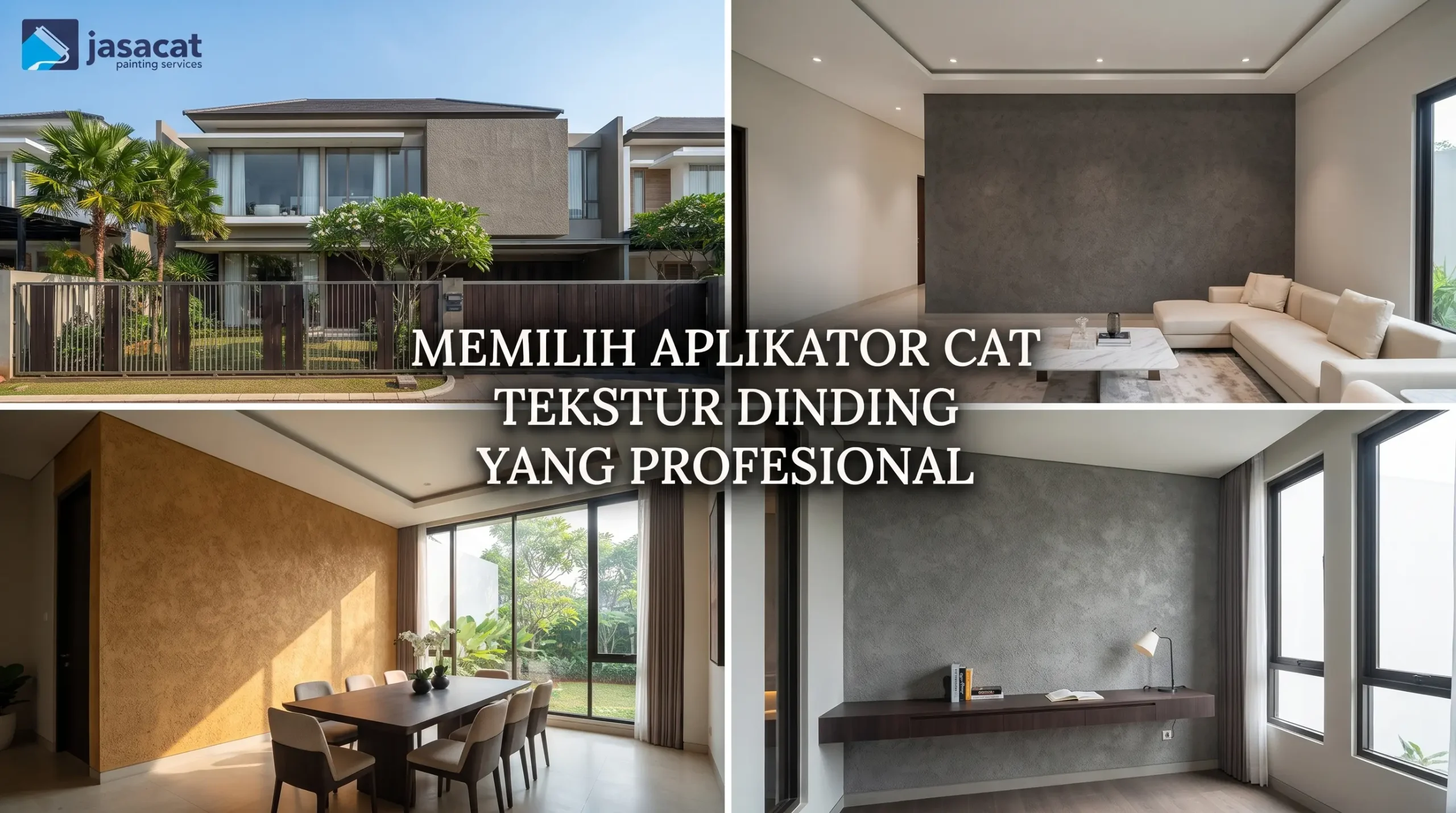 Memilih Aplikator Cat Tekstur Dinding yang Profesional