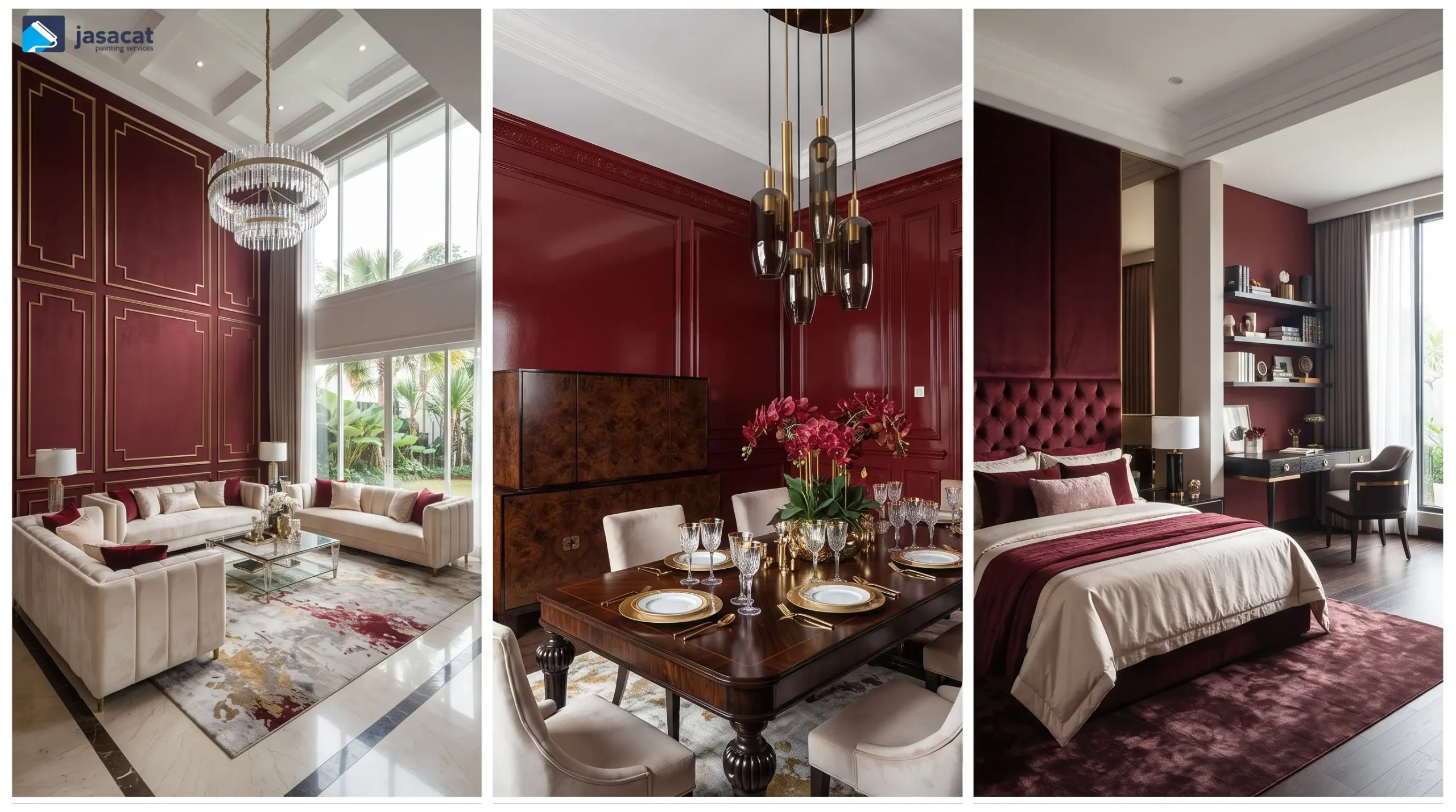 Eksplorasi Warna Oxblood untuk Interior yang Berani