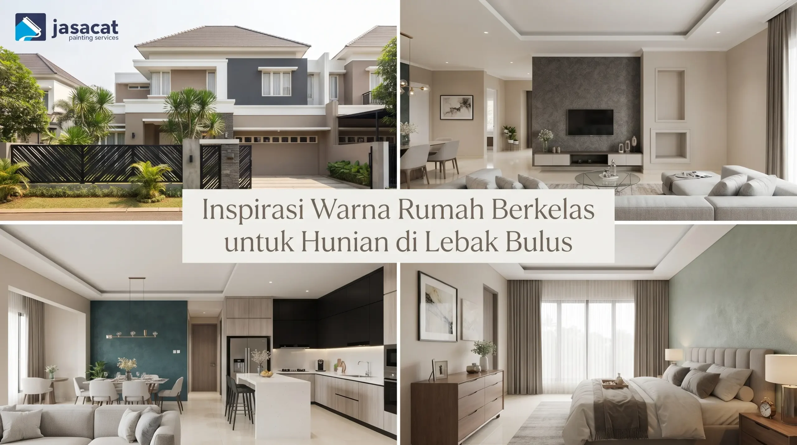 Inspirasi Warna Rumah Berkelas untuk Hunian di Lebak Bulus