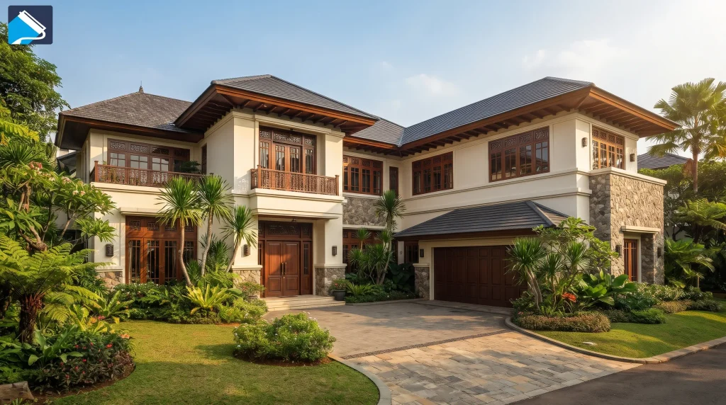Desain rumah klasik