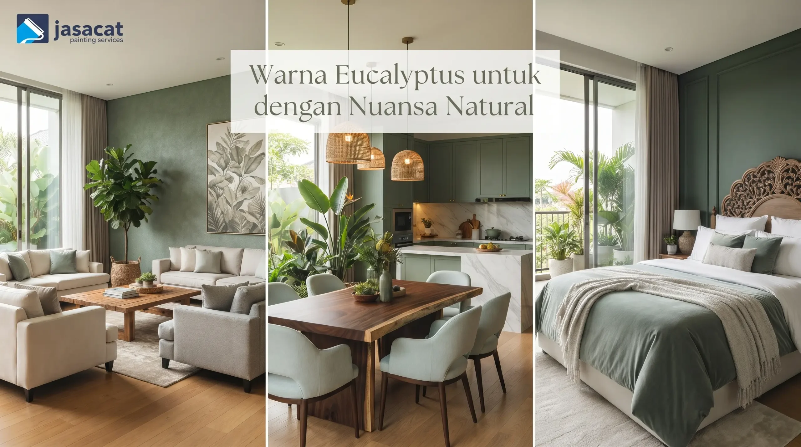 Warna Eucalyptus untuk Rumah dengan Nuansa Natural