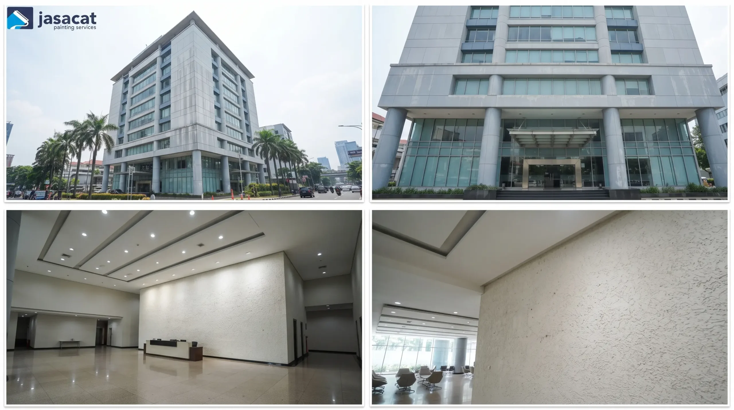 Finishing Panel ACP Eksterior untuk Tampilan Gedung Modern