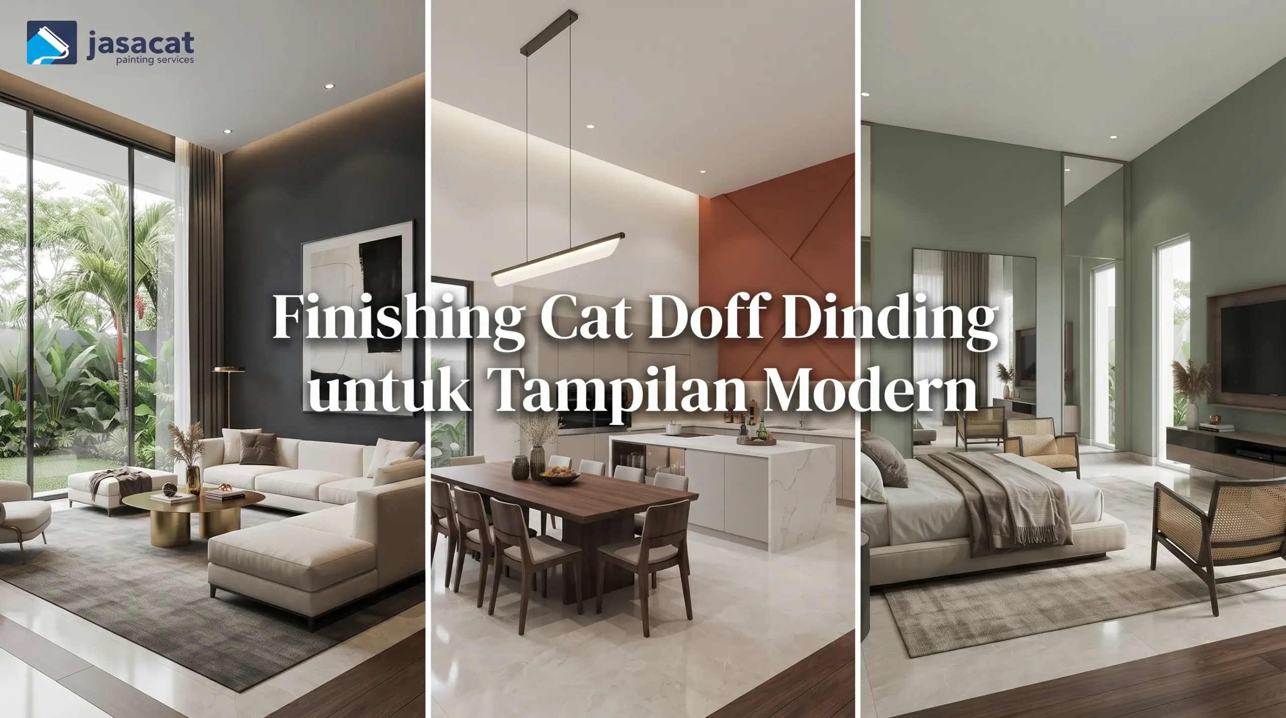 Finishing Cat Doff Dinding untuk Tampilan Modern