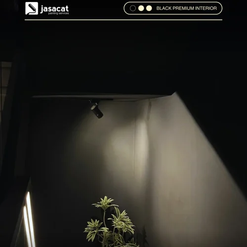Proyek Pengecatan BSD Black House dengan Interior Premium