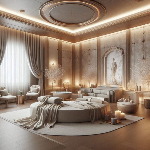 Jasa Cat Tempat Usaha Spa Premium di Alam Sutera