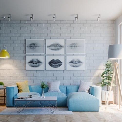 Kombinasi Warna Biru Muda untuk Ruangan yang Menenangkan