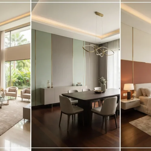 Inspirasi Pengecatan Dinding Dua Warna yang Harmonis