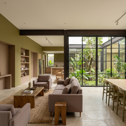 Renovasi Warna Interior Rumah Lama Jakarta Pusat