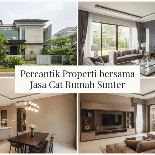 Percantik Properti bersama Jasa Cat Rumah Sunter