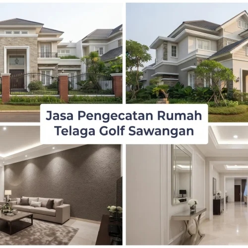 Jasa Pengecatan Rumah Telaga Golf Sawangan