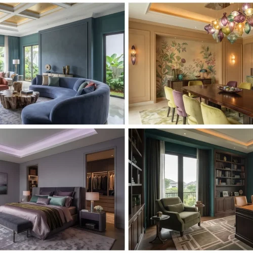 Eksplorasi Inspirasi Warna Tersier Interior yang Unik