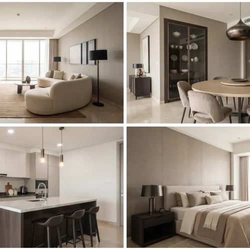 Interior Premium Summarecon Bekasi untuk Apartemen Mewah