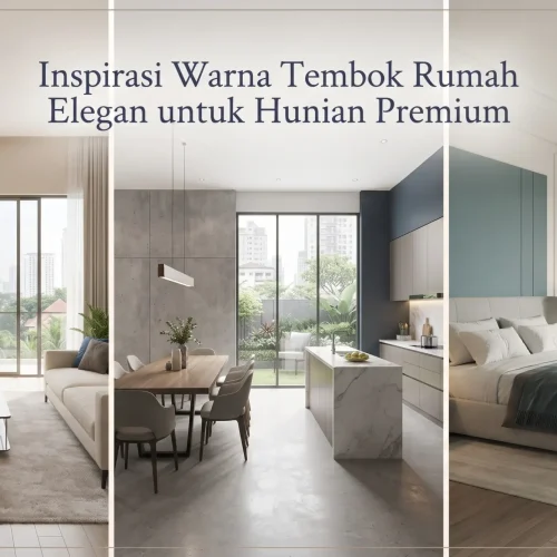Inspirasi Warna Tembok Rumah Elegan untuk Hunian Premium