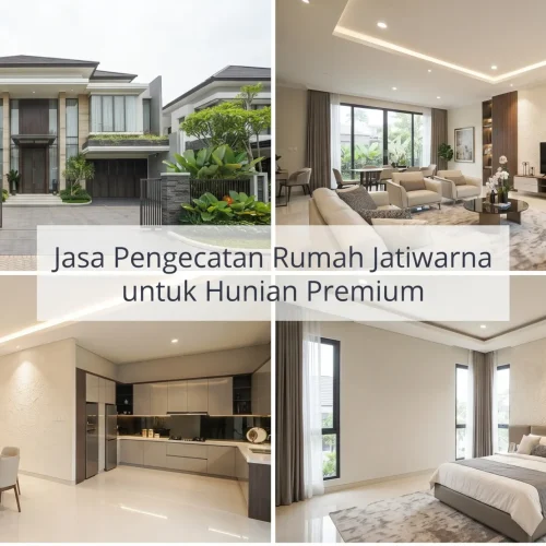 Jasa Pengecatan Rumah Jatiwarna untuk Hunian Premium