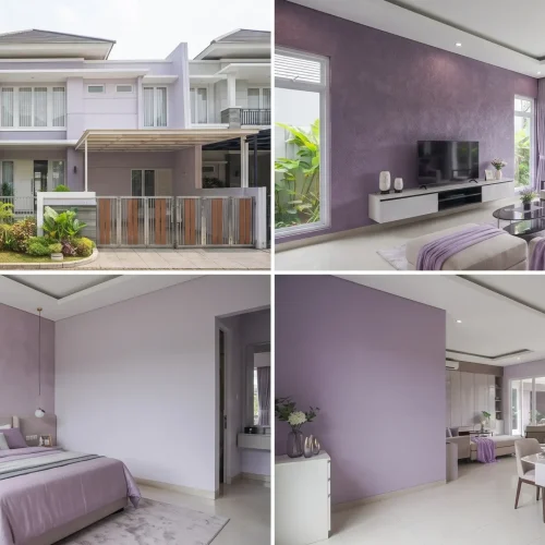 Nuansa Lembut dari Warna Lavender untuk Rumah Minimalis