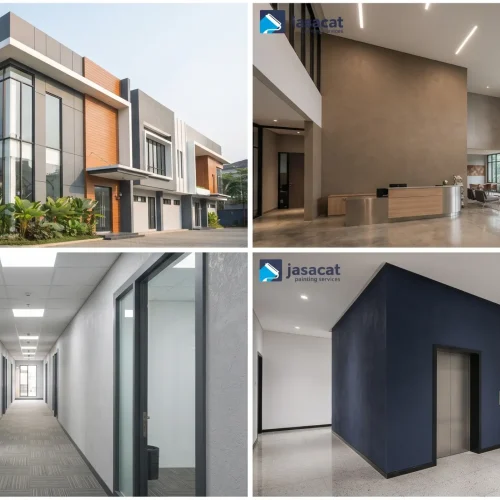 Pilihan Warna untuk Bangunan Komersial Bergaya Modern