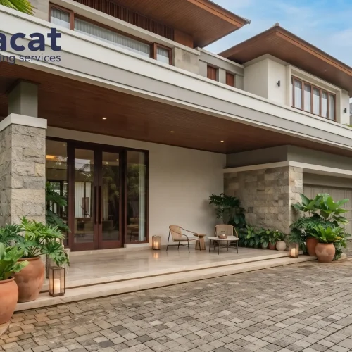 Kesan Pertama Rumah Dimulai dari Warna Dinding Teras