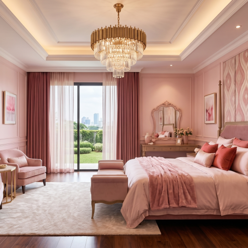 Nuansa Warna Pink yang Menawan untuk Kamar Tidur