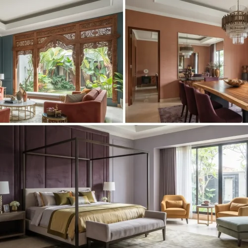 Contoh Perpaduan Warna Tersier untuk Interior Berkarakter