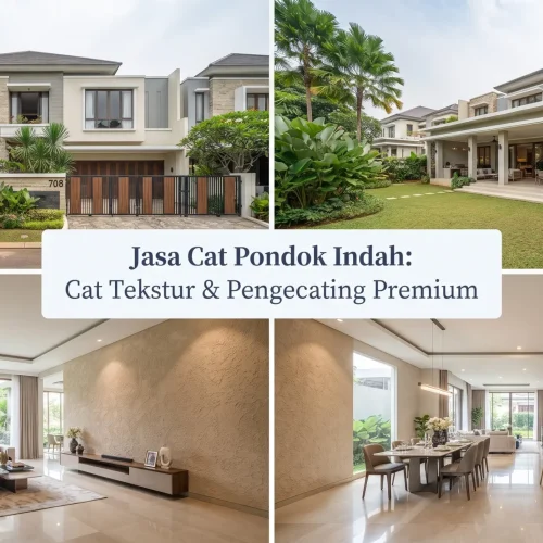 Jasa Cat Pondok Indah: Cat Tekstur & Pengecatan Premium