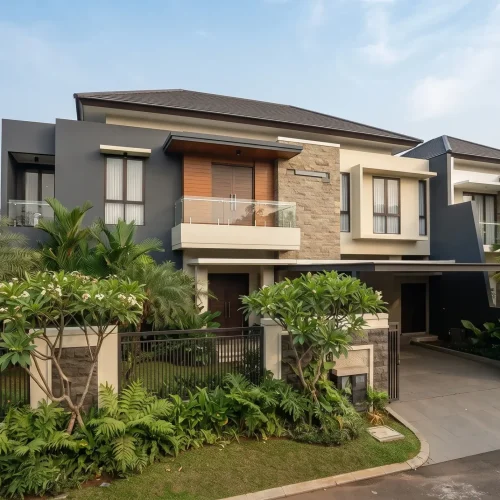Cat Fasad Rumah Rancamaya untuk Tampilan Lebih Berkelas
