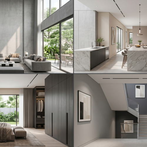 Inspirasi Warna Interior High-End untuk Rumah Elite di Pondok Indah