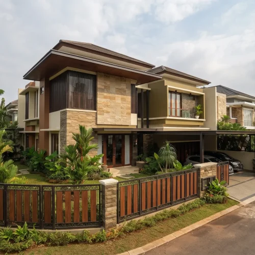 Jasa Cat Rumah BSD Bergaya Modern