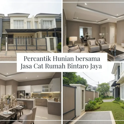 Percantik Hunian bersama Jasa Cat Rumah Bintaro Jaya