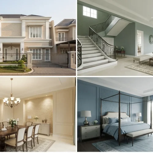 Warna Cat Tembok Elegan untuk Rumah Klasik Menteng