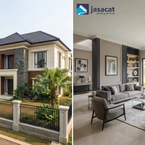 Jasa Cat Dinding Per Meter untuk Rumah Luxury