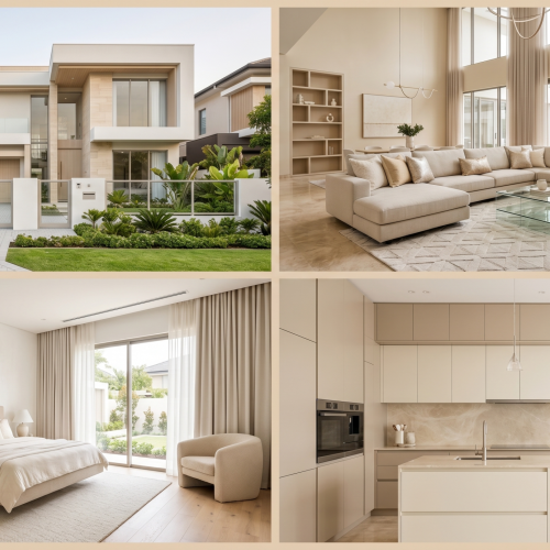 Pengecatan Rumah Kukusan Baru untuk Desain Elegan