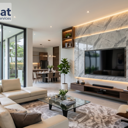 Cat dekoratif premium Alam Sutera untuk rumah eksklusif
