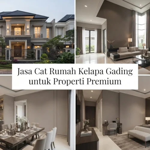 Jasa Cat Rumah Kelapa Gading untuk Properti Premium