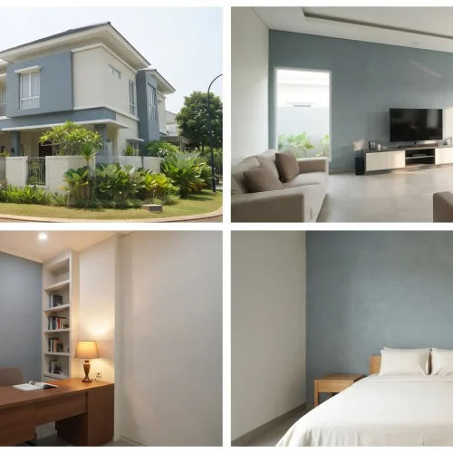 Cat Eksklusif Bekasi Townhouse dengan Warna Premium