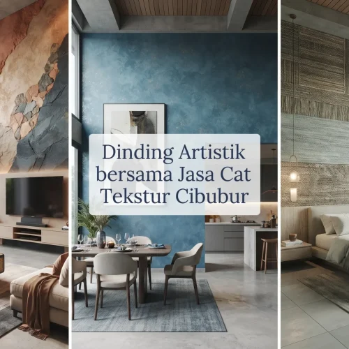 Dinding Artistik bersama Jasa Cat Tekstur Cibubur
