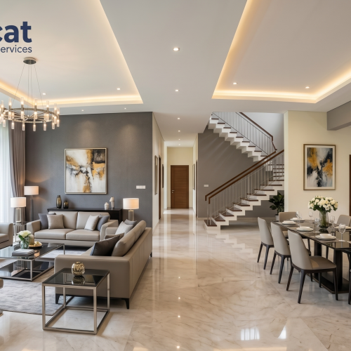 Jasa cat interior Cinere untuk hunian premium modern