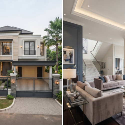 Jasa Cat Villa Premium dengan Hasil Elegan