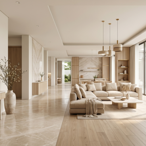 Cat interior Pondok Cina Modern & Elegan