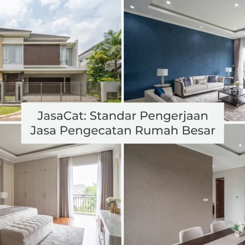 JasaCat: Standar Pengerjaan Jasa Pengecatan Rumah Besar