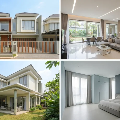 Jasa Cat Rumah Modern Bogor Clean dan Estetik