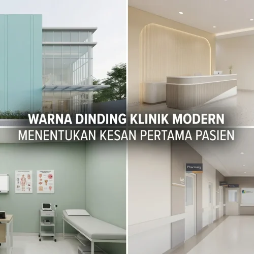 Warna Dinding Klinik Modern Menentukan Kesan Pertama Pasien