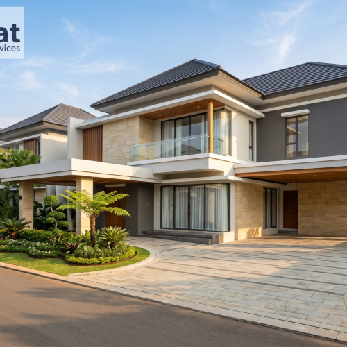 Jasa Cat Rumah Cluster Mewah BSD Premium