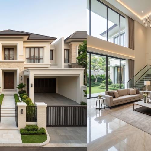 Pengecatan Rumah Elite Menteng Wadas dengan Nuansa Lembut