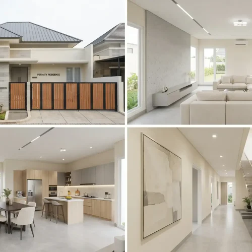 Inspirasi Warna Calm di Cat Mewah Hanglekir Residence