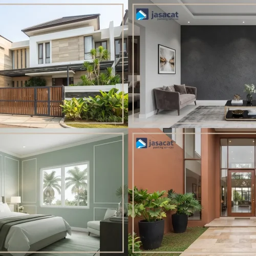 Jasa Cat Rumah Aesthetic Modern dan Rapi