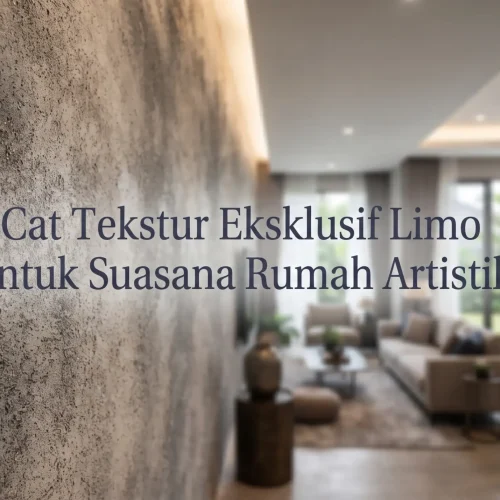 Cat Tekstur Eksklusif Limo untuk Suasana Rumah Artistik